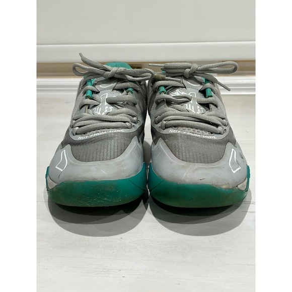 Puma LaMelo Ball MB.01 Lo UFO Grey Teal Basketball‎ Mens Shoes Size 10.5 main image 9